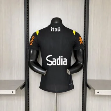 2026 Brazil Black Jersey Player Version S-XXL With All Sponsors