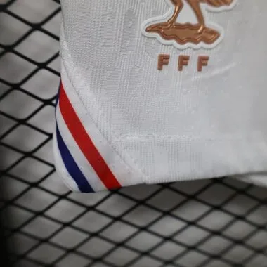Camiseta corta de Francia 2026, versión para jugadores, color blanco