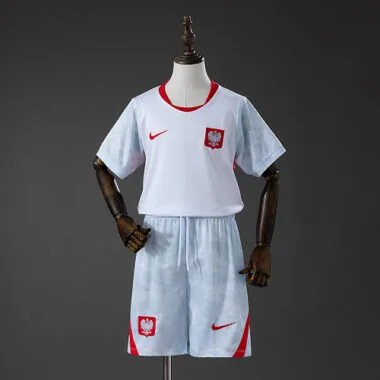 Equipamento infantil da Polónia para o Mundial de 2026, tamanho 16-28