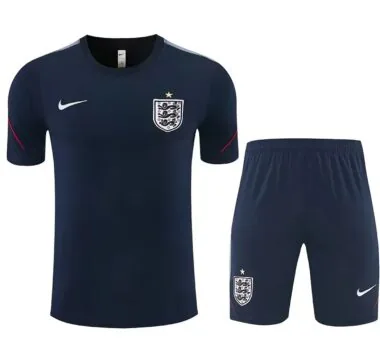Camiseta de entrenamiento infantil de Inglaterra 2026, azul oscuro, tallas 16-28