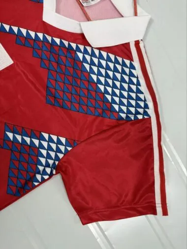 Retro 1990 Czechoslovakia home Jersey (S-2XL)