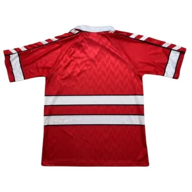 1988 Danmark home red retro jersey
