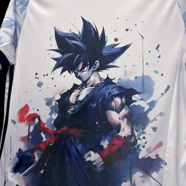 Retro Japan 16/17 Dragon Ball, version Goku (S-XXL)