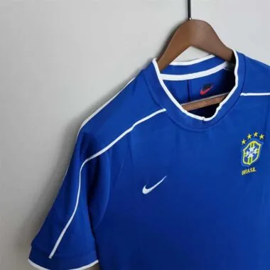 1998 Brazil away blue