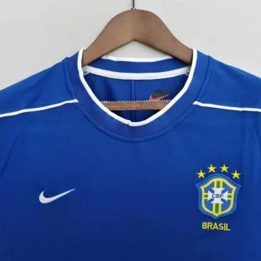 1998 Brazil away blue