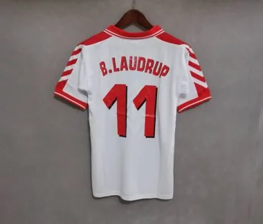 1998 Denmark away white