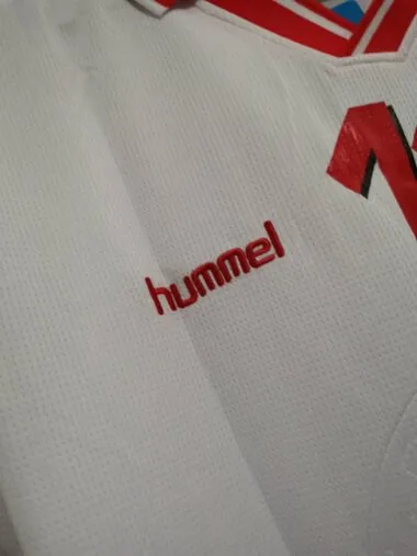 1998 Denmark away white