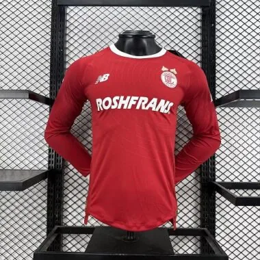 Toluca 2025/26 Home Long Sleeve Soccer Jersey Player Version S-XXL
