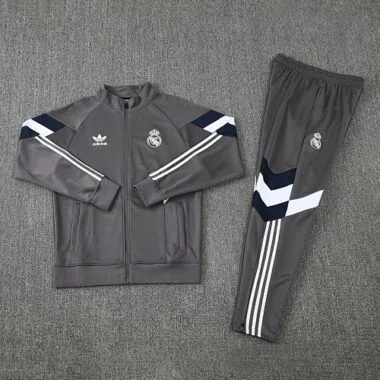 25-26 Real Madrid gray jacket suit