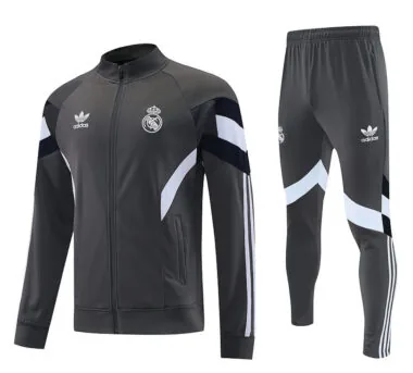 25-26 Real Madrid gray jacket suit
