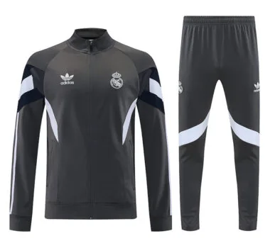 25-26 Real Madrid gray jacket suit