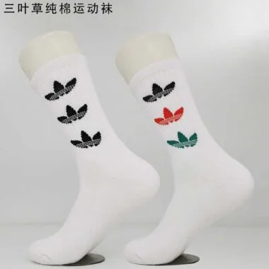 S2三杠纯棉运动袜