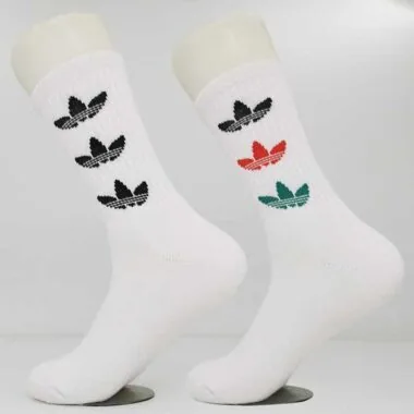 S2三杠纯棉运动袜