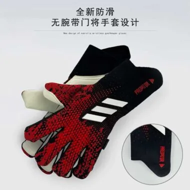 Guantes de portero A18 Falcon - con protectores para los dedos, talla 8910