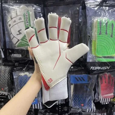 Guantes de portero A18 Falcon - con protectores para los dedos, talla 8910
