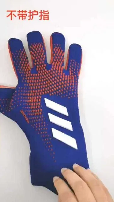 Guantes de portero A18 Falcon - con protectores para los dedos, talla 8910