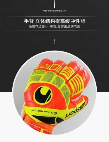 Guantes Uhlsport (con protectores para los dedos)