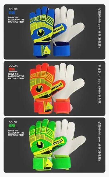 Guantes Uhlsport (con protectores para los dedos)