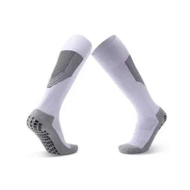 DJC1 点胶长筒条纹款（锦纶上筒+纯棉脚底）