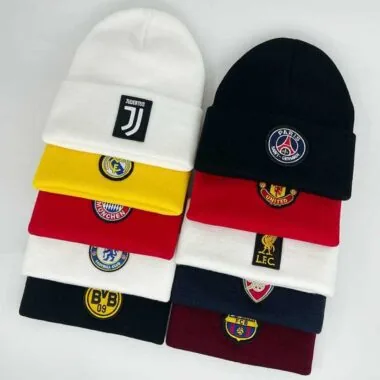Bonnet en tricot du club JLB02#