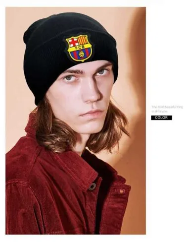 Bonnet en tricot du club JLB02#