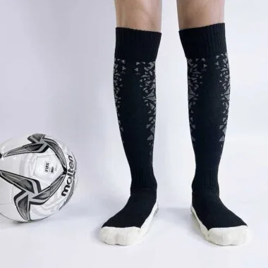 Chaussettes DJ 5 à picots antidérapants 【Nylon + coton + picots antidérapants】