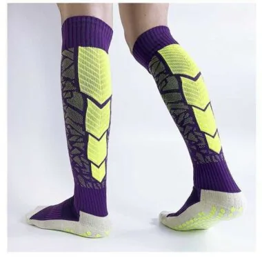 Chaussettes DJ 5 à picots antidérapants 【Nylon + coton + picots antidérapants】