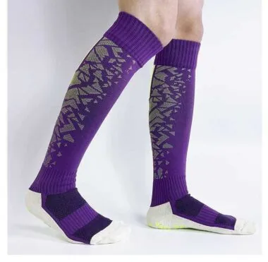 Chaussettes DJ 5 à picots antidérapants 【Nylon + coton + picots antidérapants】