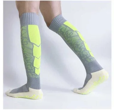 Chaussettes DJ 5 à picots antidérapants 【Nylon + coton + picots antidérapants】