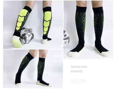 Chaussettes DJ 5 à picots antidérapants 【Nylon + coton + picots antidérapants】