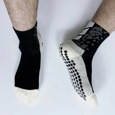 Calcetines cortos con relieve en forma de escamas DJ3 【Nailon + algodón + relieve antideslizante】