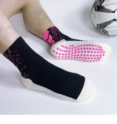 Calcetines cortos con relieve en forma de escamas DJ3 【Nailon + algodón + relieve antideslizante】