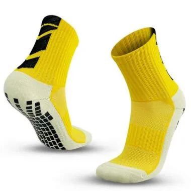DJD8涤棉方块点胶短筒袜