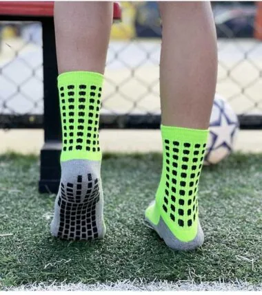 DJD7 : Chaussettes courtes à motifs carrés en polyester-coton