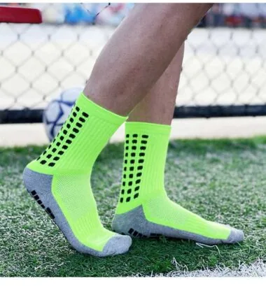 DJD7 : Chaussettes courtes à motifs carrés en polyester-coton