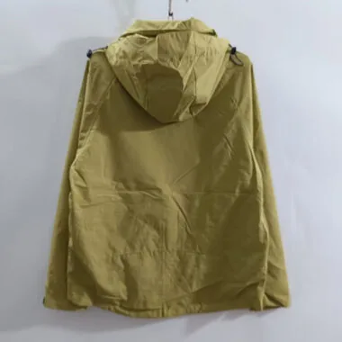 25-26 Real Madrid gold windbreaker