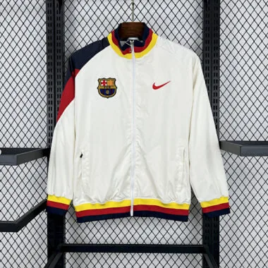 25-26 Barcelona 1899 white windbreaker