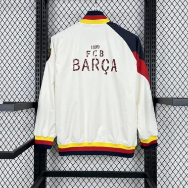 25-26 Barcelona 1899 white windbreaker