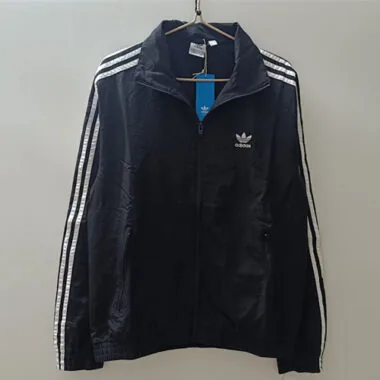 25-26 AD Black windbreaker