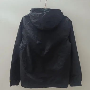 24-25 Barcelona Champion black windbreaker