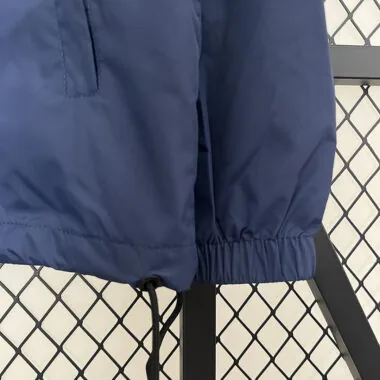 2024 New dark blue and green windbreaker