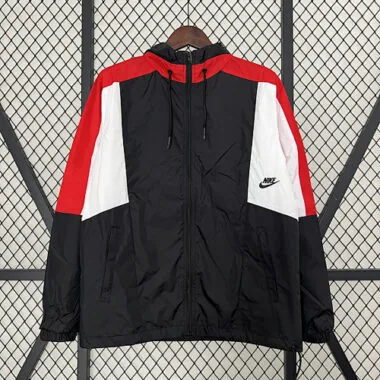 2024 New windbreaker red white and black