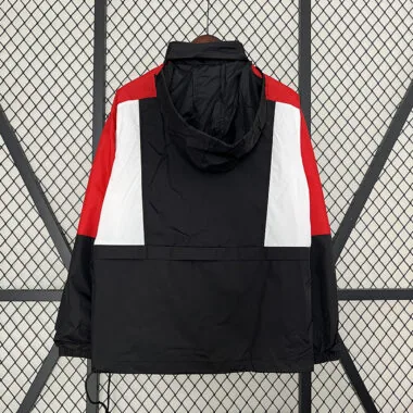 Nouveau coupe-vent 2024 rouge, blanc et noir