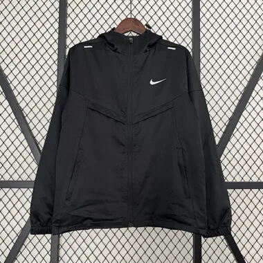 2024 New black windbreaker