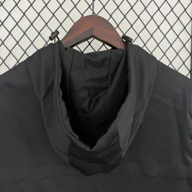 2024 New black windbreaker