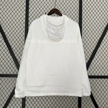 Veste coupe-vent blanche 2024