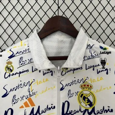 24-25 Real Madrid Trench Coat Reversible