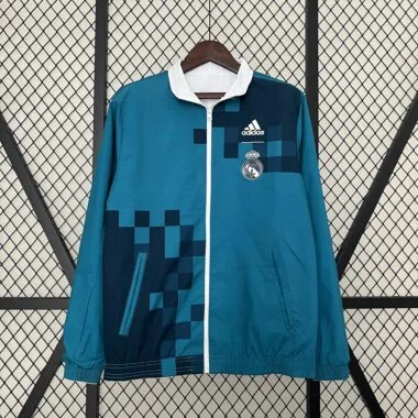 17-18 Real Madrid reversible windbreaker