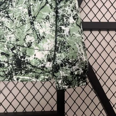 24-25 Manchester United green and black Trench Coat Reversible