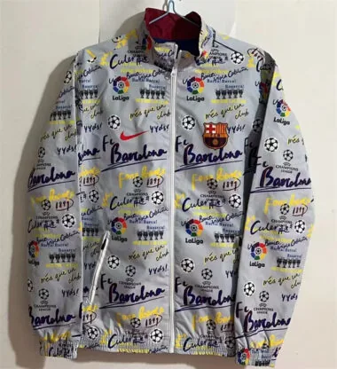 23-24 Barcelona REVERSIBLE windbreaker